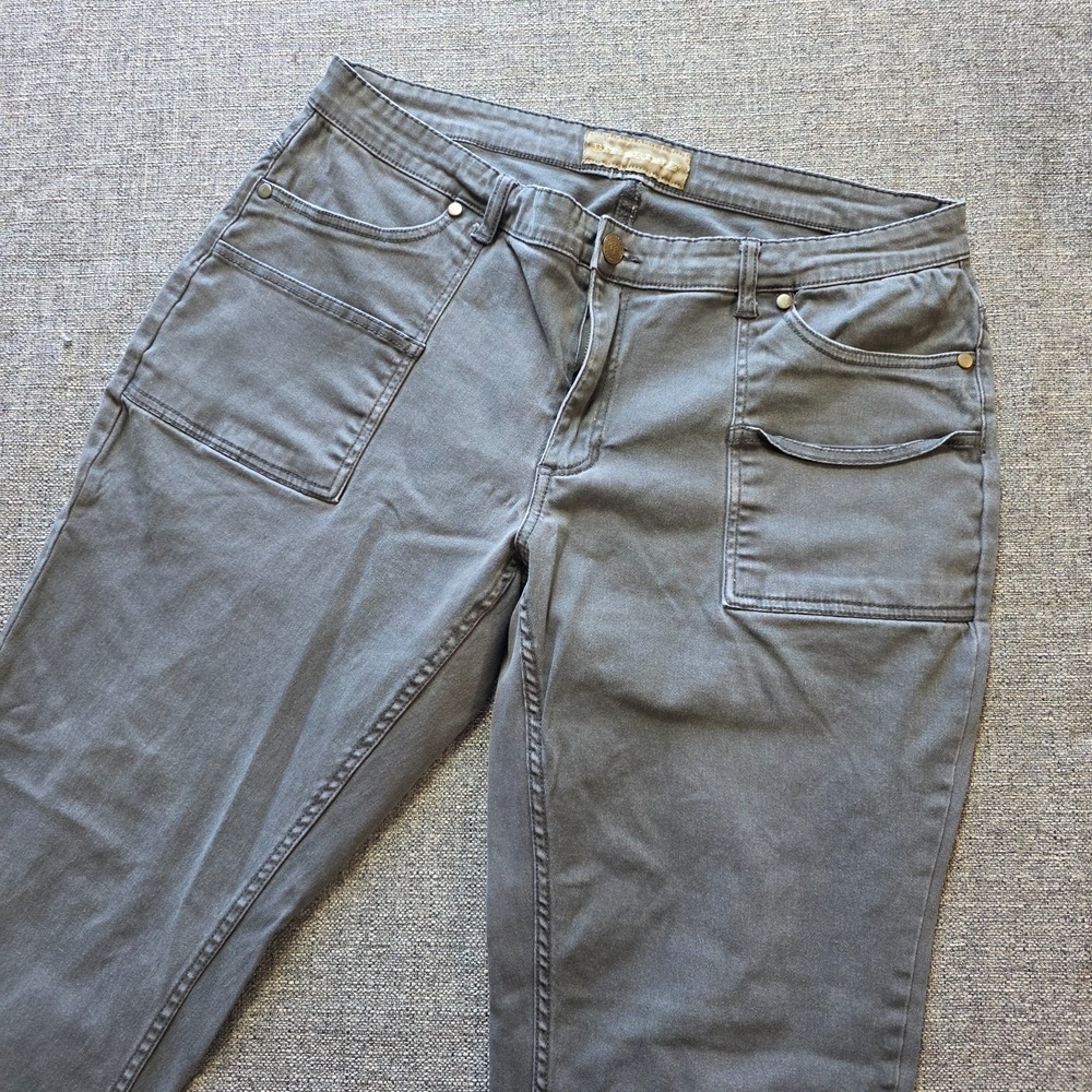 Bit & Bridle Khaki Pants Women's Size 16 Gray Equestrian Riding